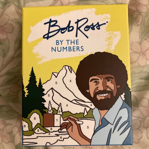 Bob Ross Other Mini Bob Ross Paint By Numbers Poshmark